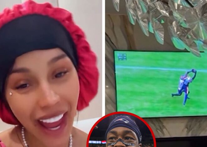 Cardi B Shares Hilarious Reaction to Stefon Diggs Touchdown in Patriots Win