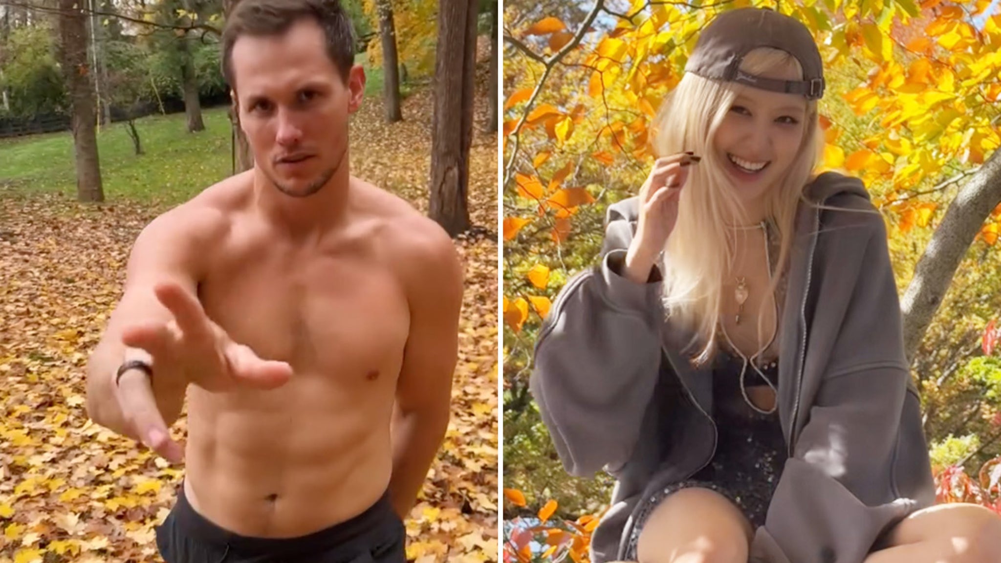 Celebs Feelin’ Fall Foliage … Don’t Stop Beleafing!