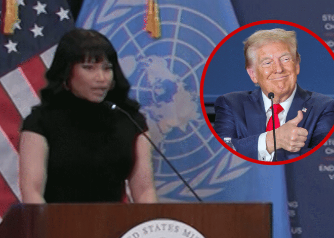 Nicki Minaj Thanks Trump in U.N. Speech But Stresses She’s Not Taking Sides