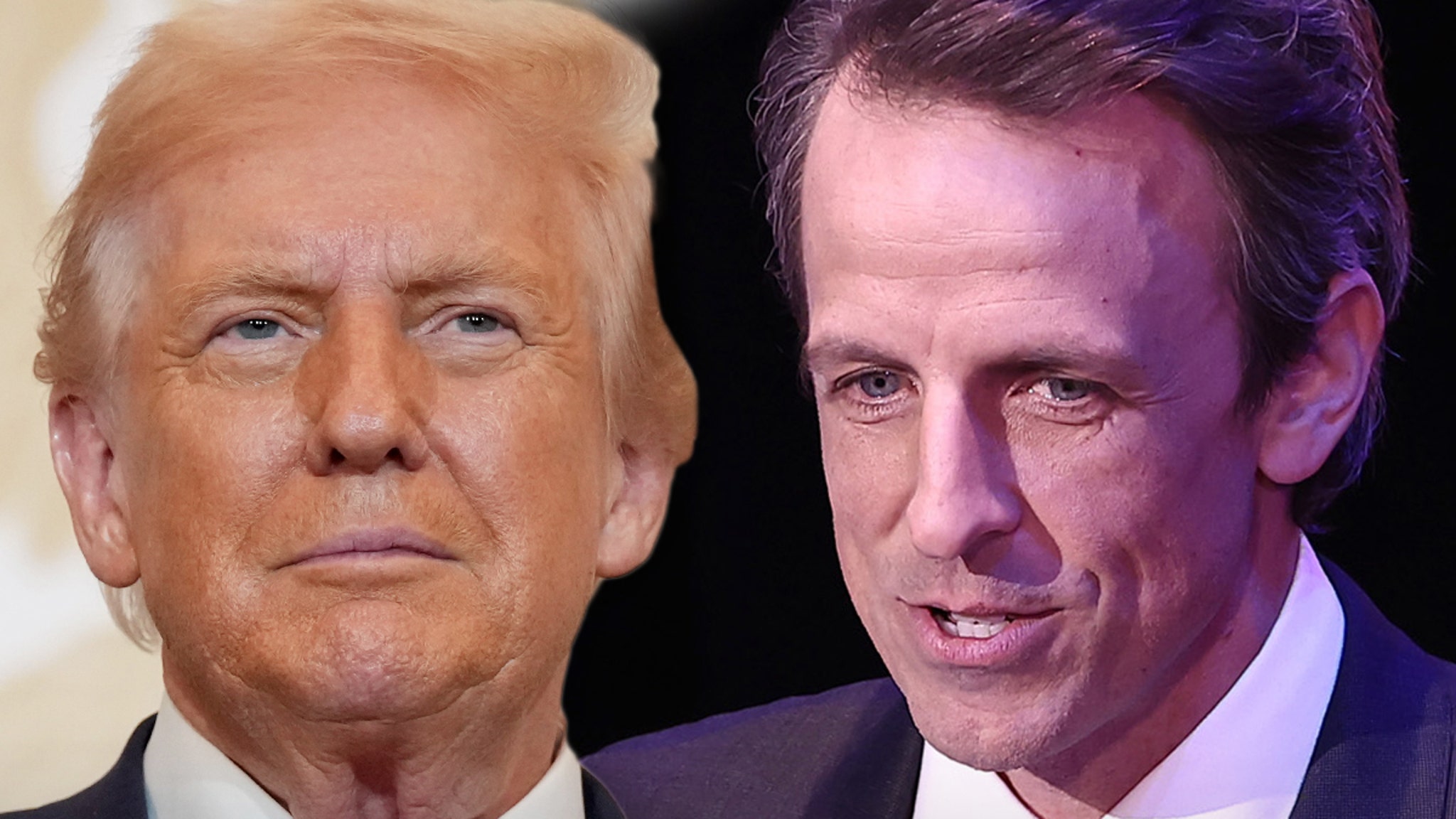 Donald Trump Suggests Seth Meyers’ Jokes About Him Might Be Illegal