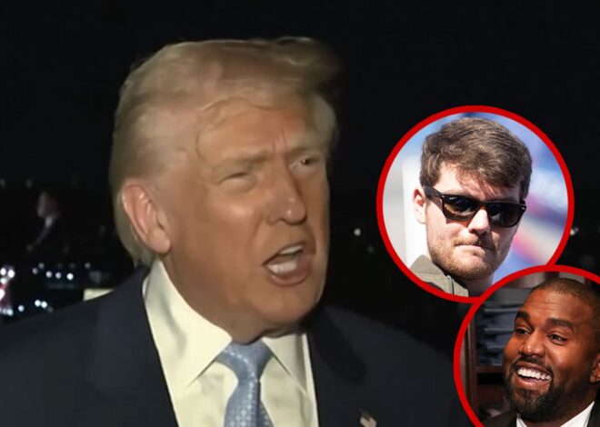Trump Calls Kanye ‘Somebody’ While Discussing Infamous Nick Fuentes Dinner