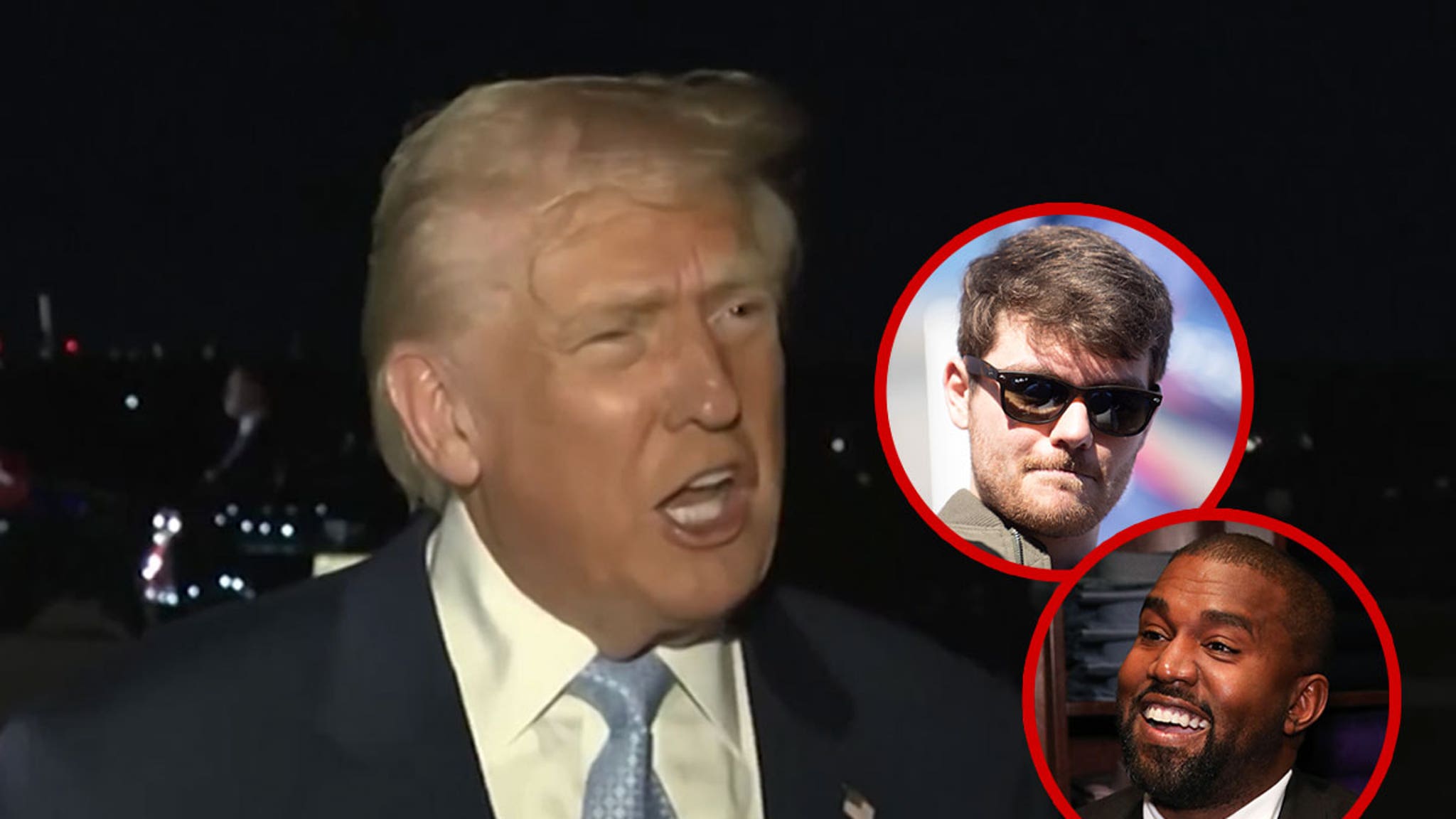 Trump Calls Kanye ‘Somebody’ While Discussing Infamous Nick Fuentes Dinner