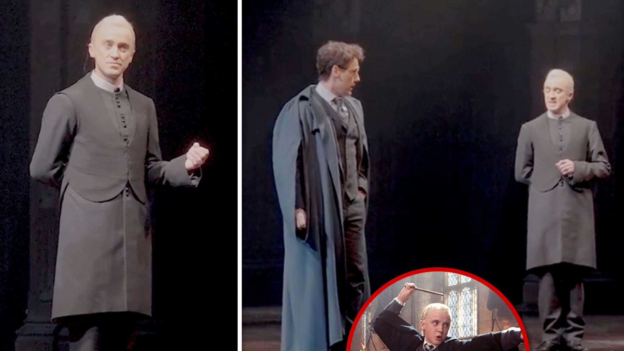 Tom Felton Makes First Appearance as Draco Malfoy in Broadway’s ‘Harry Potter’