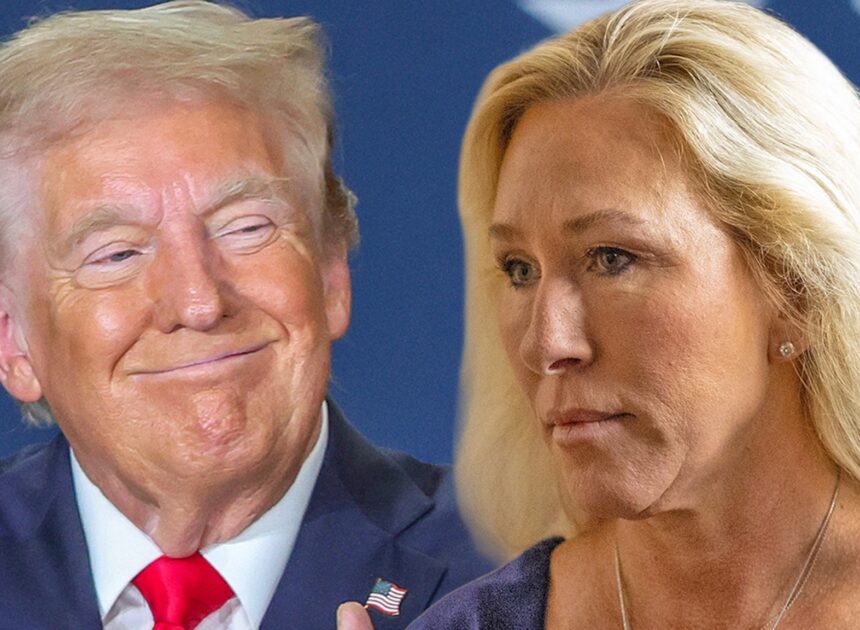 President Trump Says Marjorie Taylor Greene’s Resignation is ‘Great For The Country’