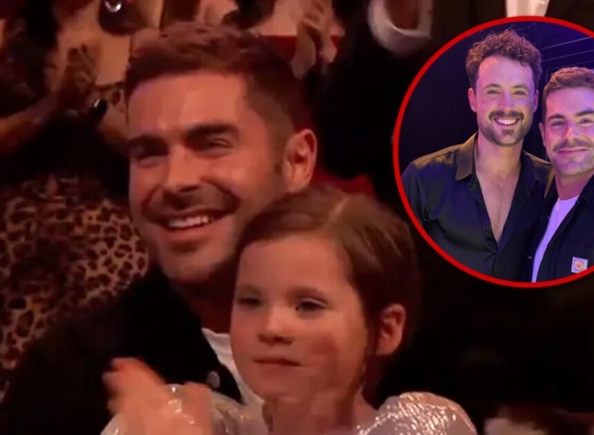 Zac Efron Supports Brother Dylan at ‘Dancing with the Stars’