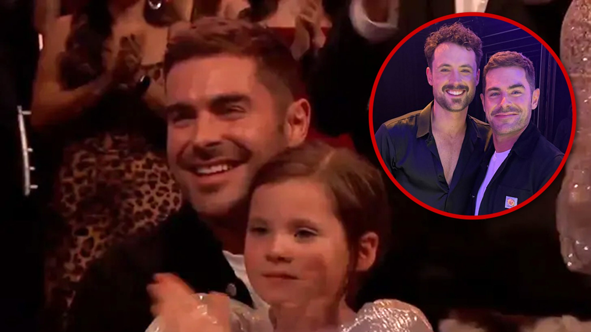 Zac Efron Supports Brother Dylan at ‘Dancing with the Stars’