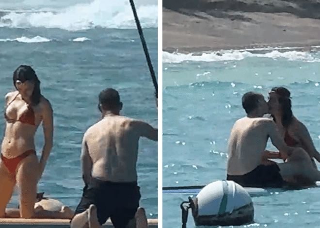Margaret Qualley & Jack Antonoff Show Off Chiseled Beach Bodies in Hawaii