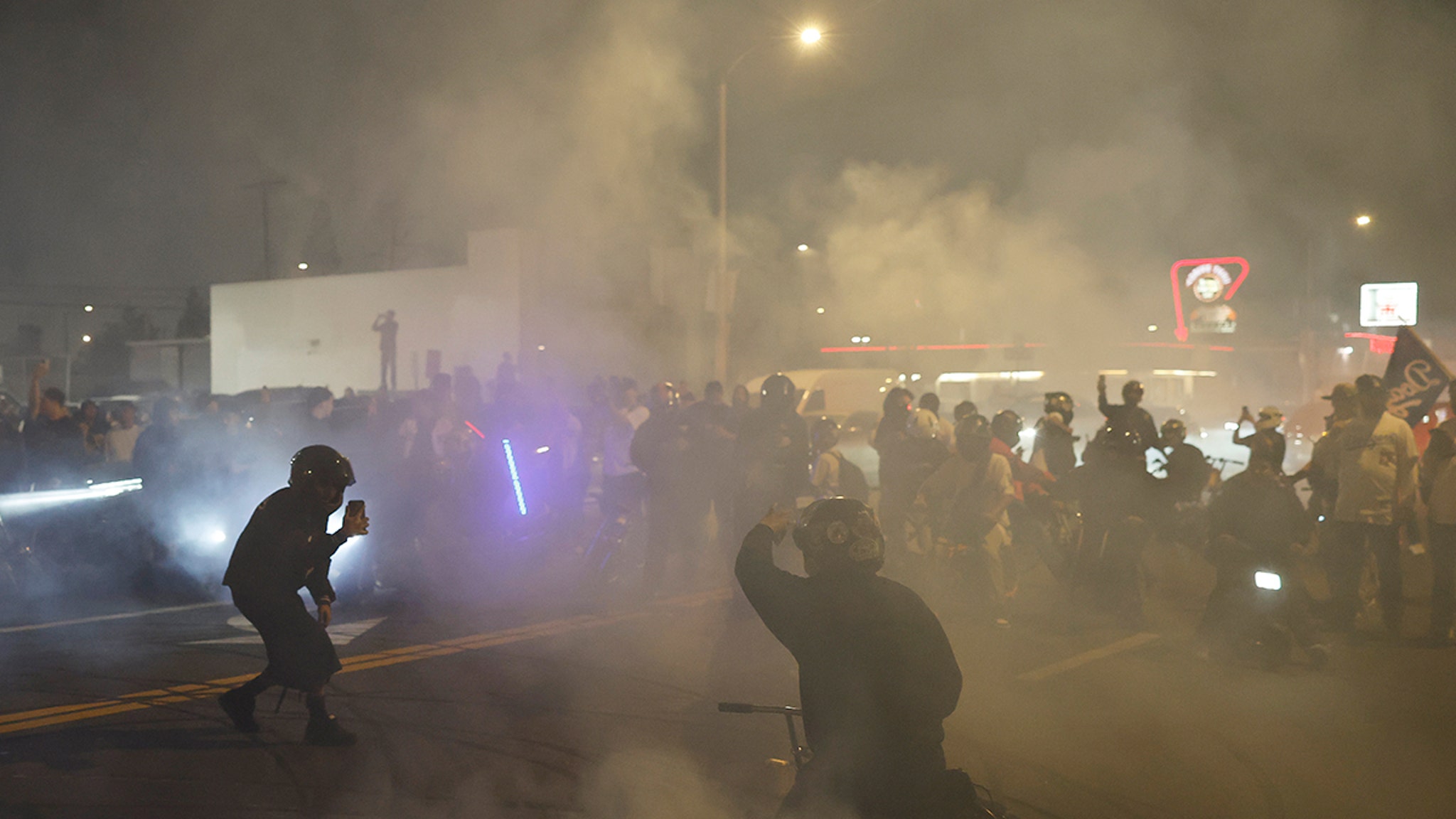 Dodgers World Series Win Sparks Chaos In Los Angeles Streets