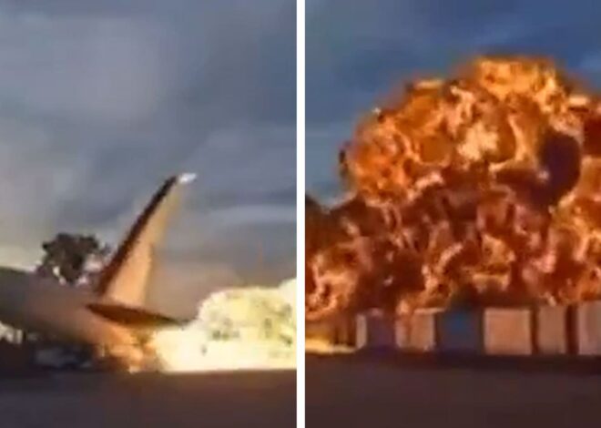 Fiery Kentucky UPS Plane Crash Seen on Video