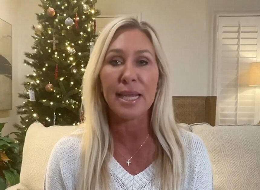 Marjorie Taylor Greene Says She’s Resigning From Congress In January