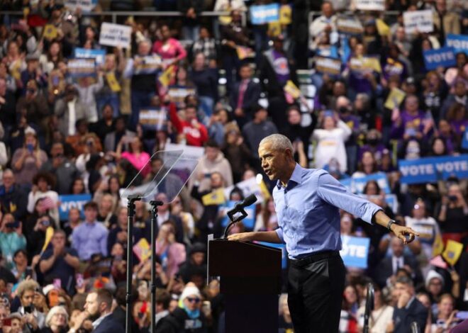 Obama tells Democrats to push back against Trump's 'lawlessness and recklessness'
