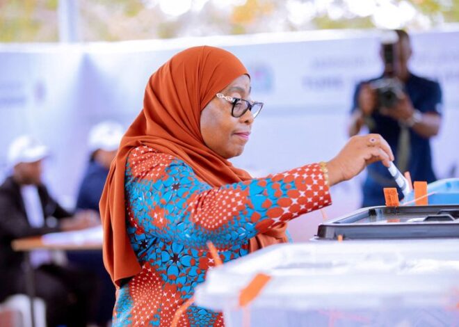 Tanzania's President Hassan takes office after deadly election violence