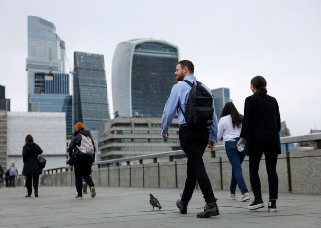 UK firms plan 3% pay rises in coming year, see AI hit to jobs, survey shows