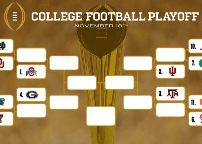 2025-26 College Football Playoff Rankings Nov 18; Schedule, Projected Bracket