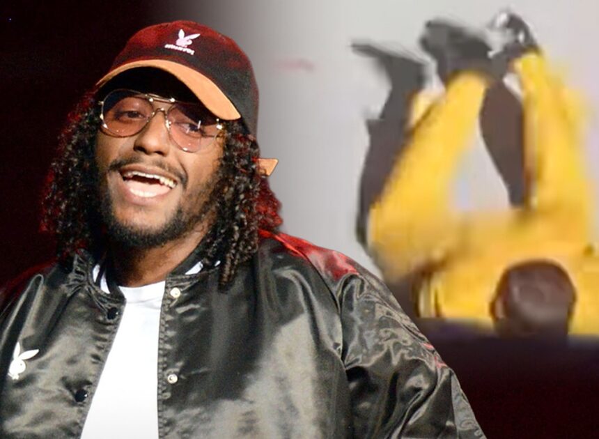 R&B Singer Lloyd Faceplants Onstage, on Video