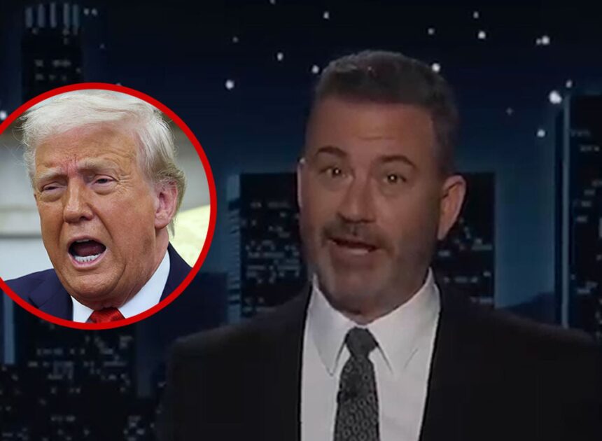 Jimmy Kimmel Reacts to Donald Trump Wanting Him Fired Again