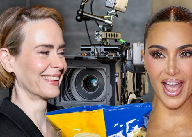 Sarah Paulson Spat a Chip Into Kim Kardashian’s Eye on ‘All’s Fair’ Set