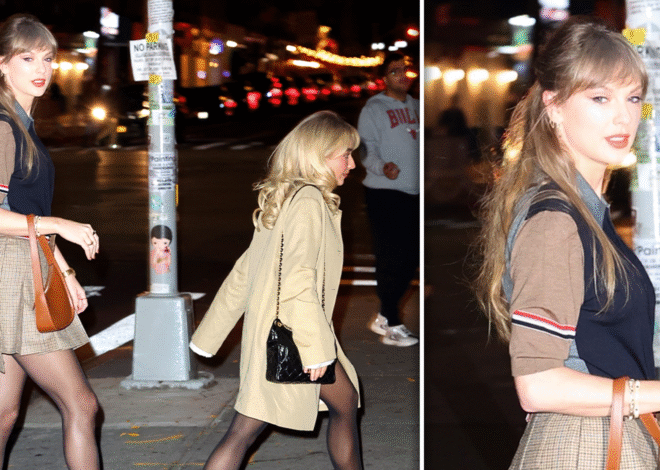 Taylor Swift Grabs Dinner With Sabrina Carpenter In New York City