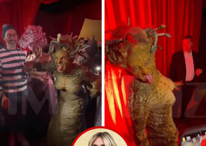 Heidi Klum Dresses as Medusa for Her Annual Halloween Party in NYC