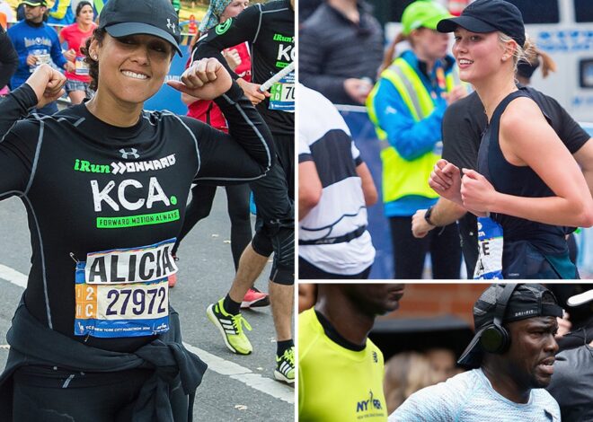Celebs Taking On The New York City Marathon