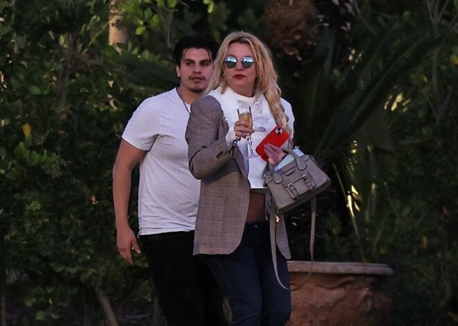 Britney Spears Enjoys Day Out at Spa & Winery Near Westlake Village Home