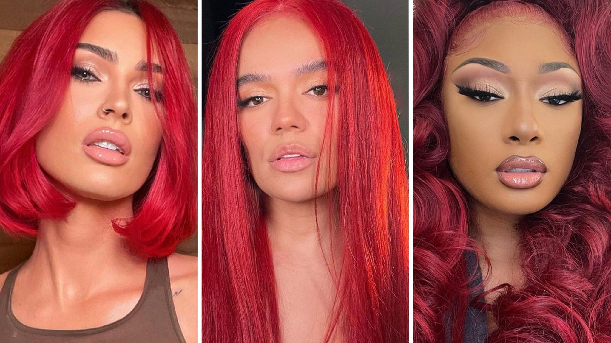 Sexy Stars Turnin’ Up the Heat With Spicy Red Hair