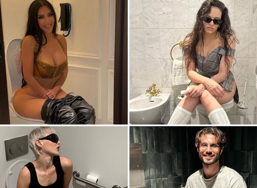 See Celebs On The Porcelain Throne For World Toilet Day!