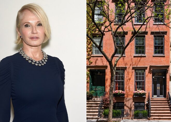 Ellen Barkin’s NYC townhouse hits the market for $23 million