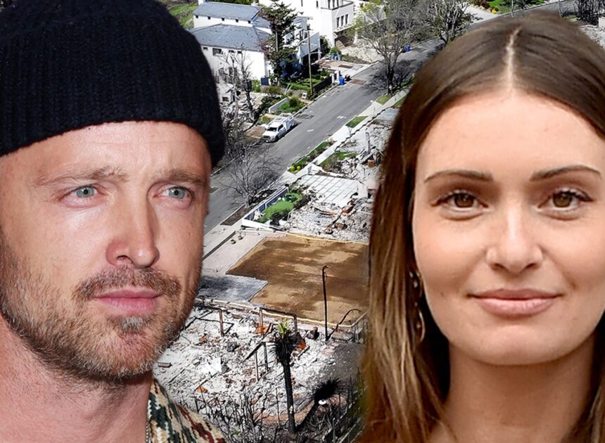 Aaron Paul Moves Family to Paris After Los Angeles Wildfires