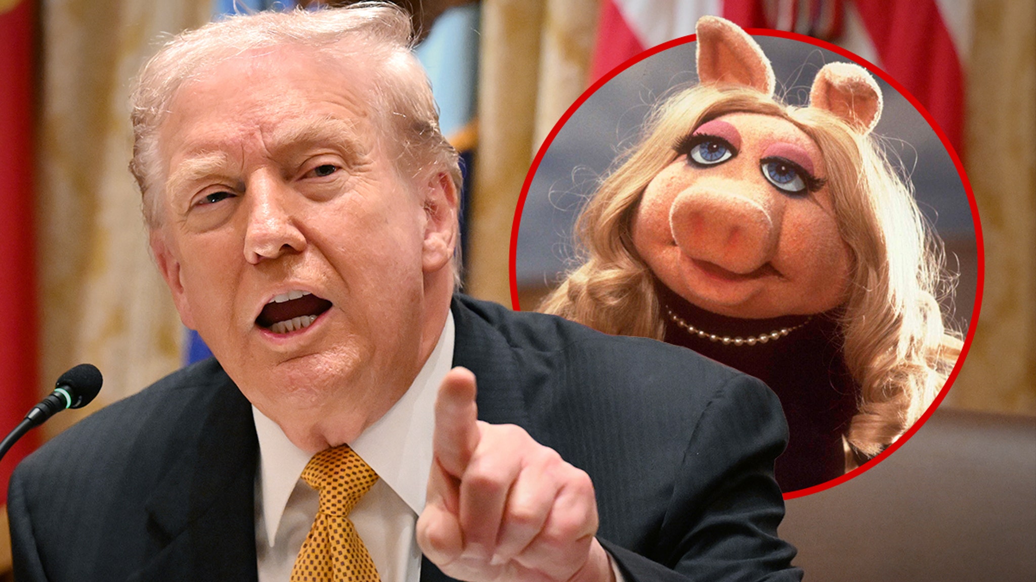 President Trump Loses his S*** Over Epstein Question, Calls Reporter A Pig