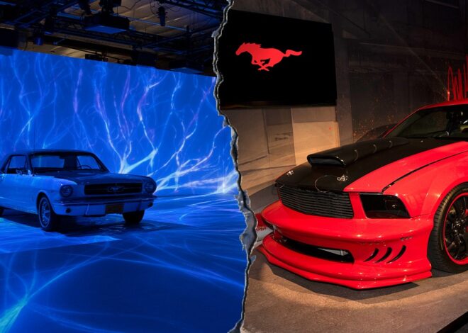 New Mustang exhibit features Hollywood cars and immersive sensory technology