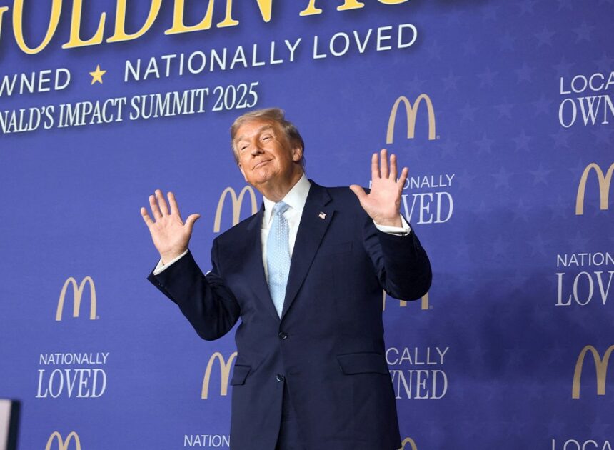 Trump asks McDonald’s for more tartar sauce on Filet-O-Fish at summit