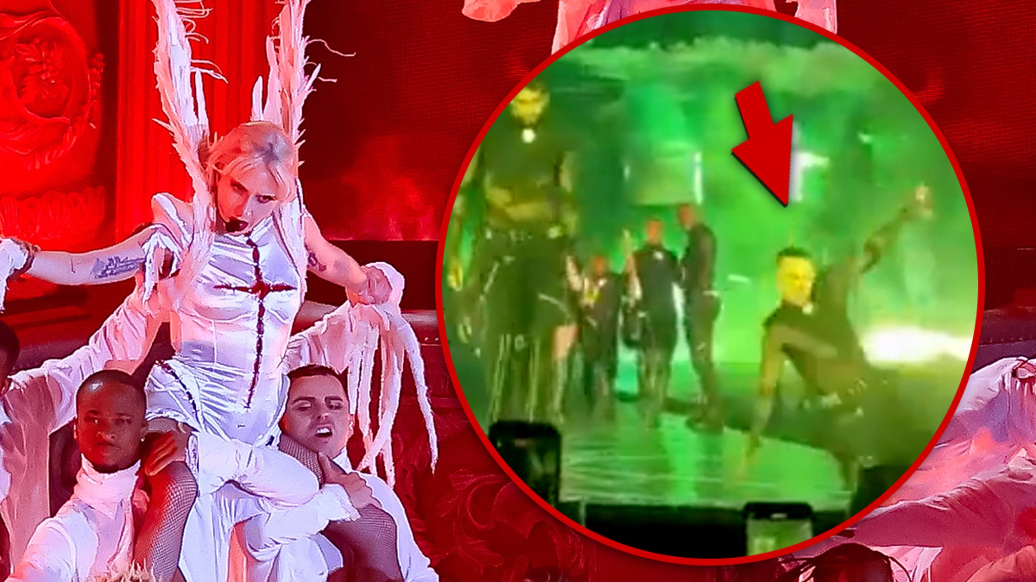 Lady Gaga Halts ‘Mayhem Ball’ Show After Dancer Falls Off Stage
