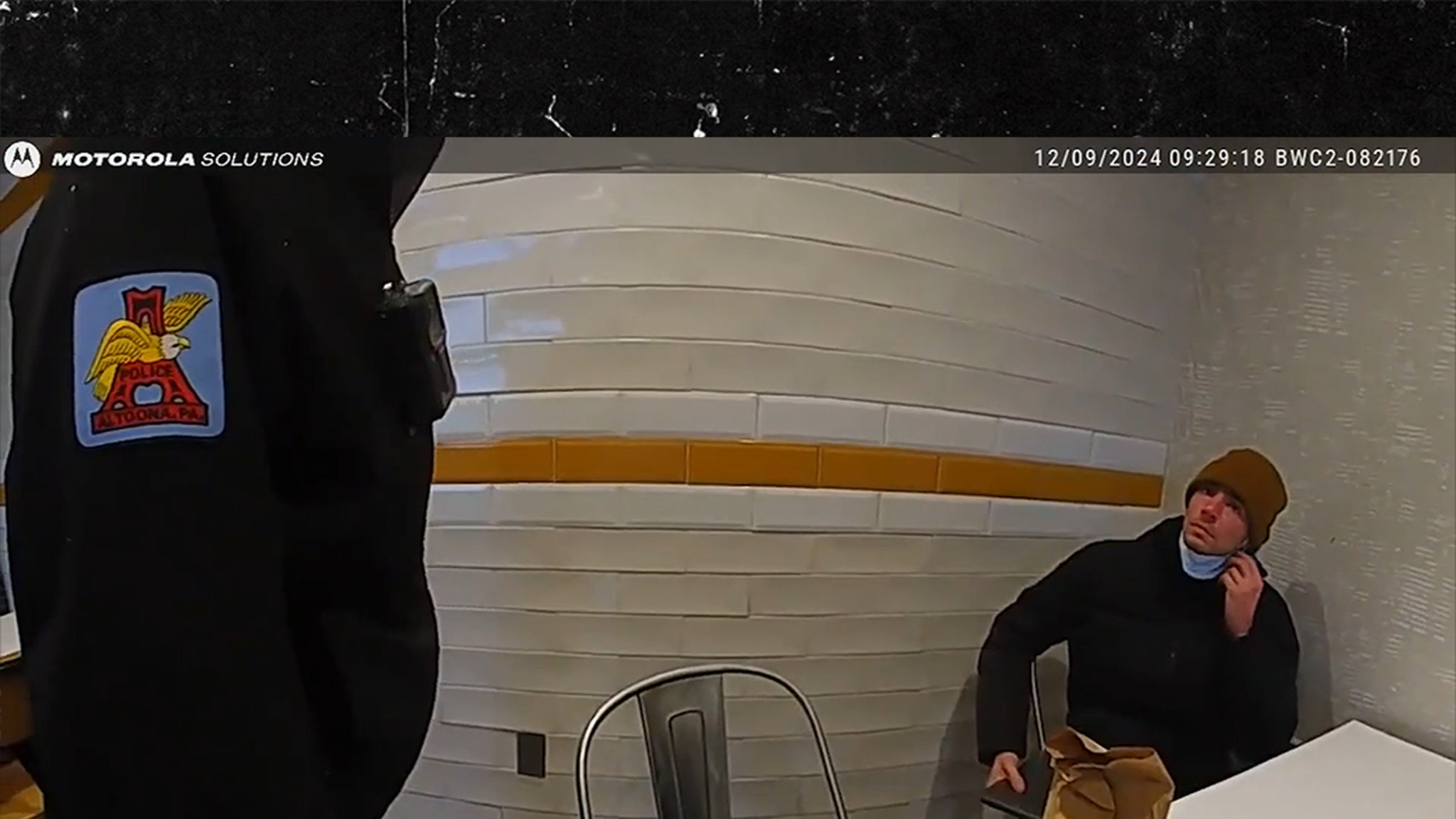 Cops Confront Luigi Mangione at McDonald’s In New Body Cam Footage